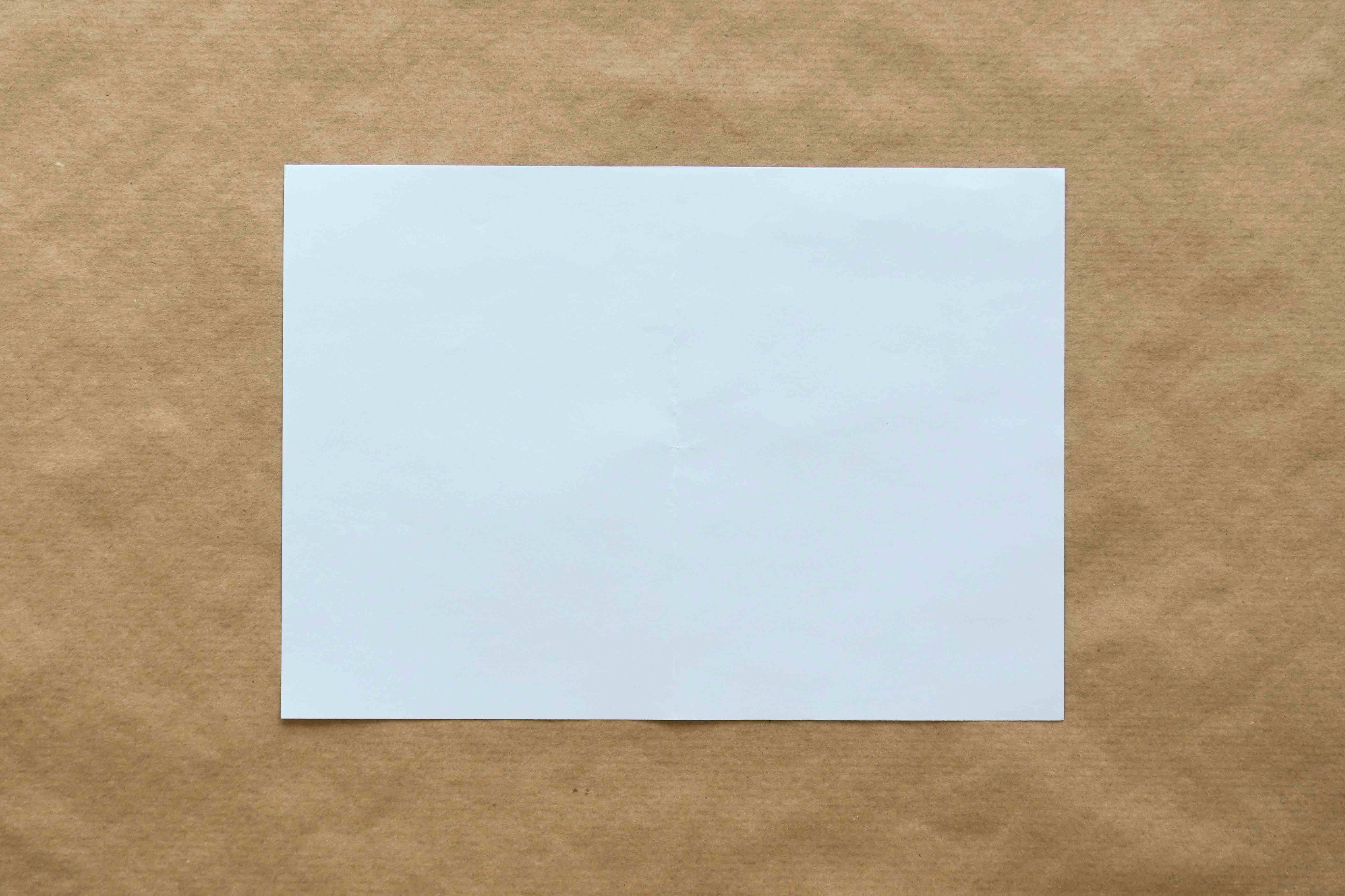 empty sheet