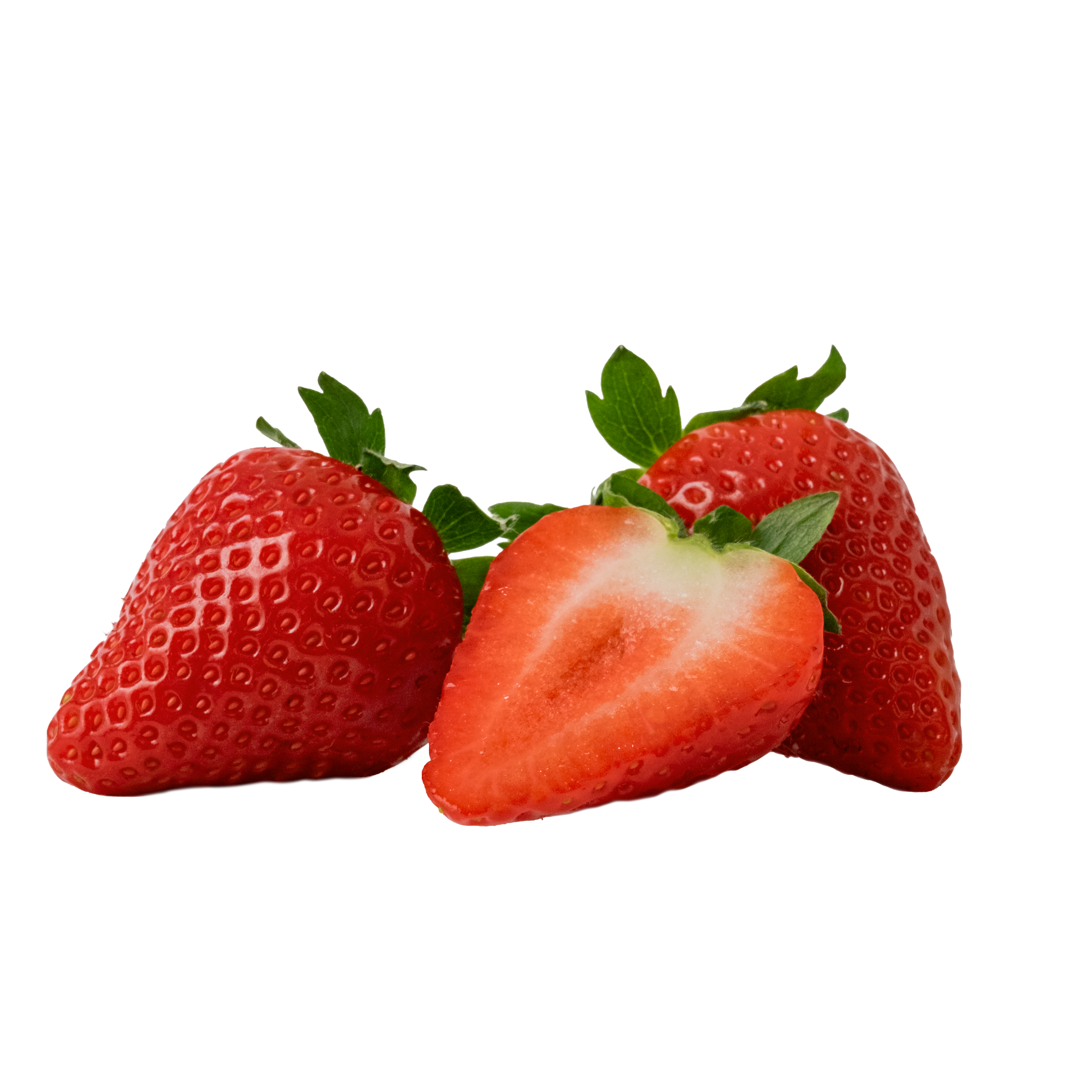 group of strawberries