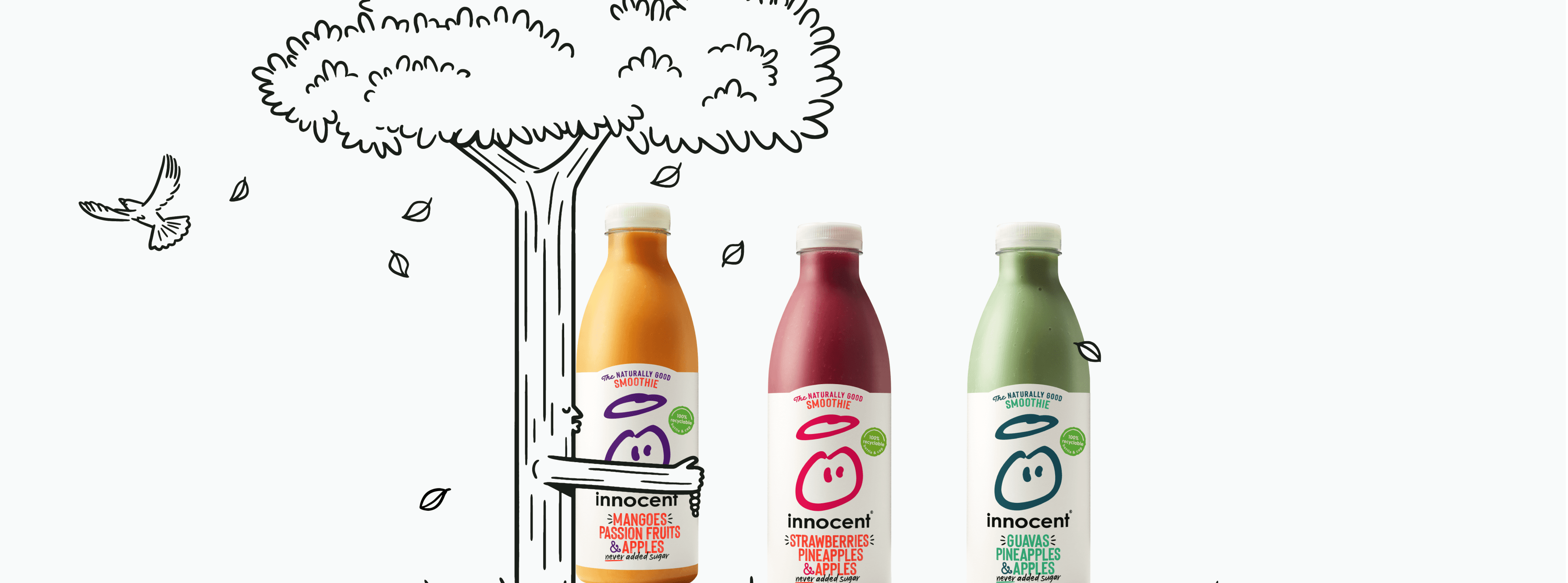 Innocent introduces smaller smoothie bottles